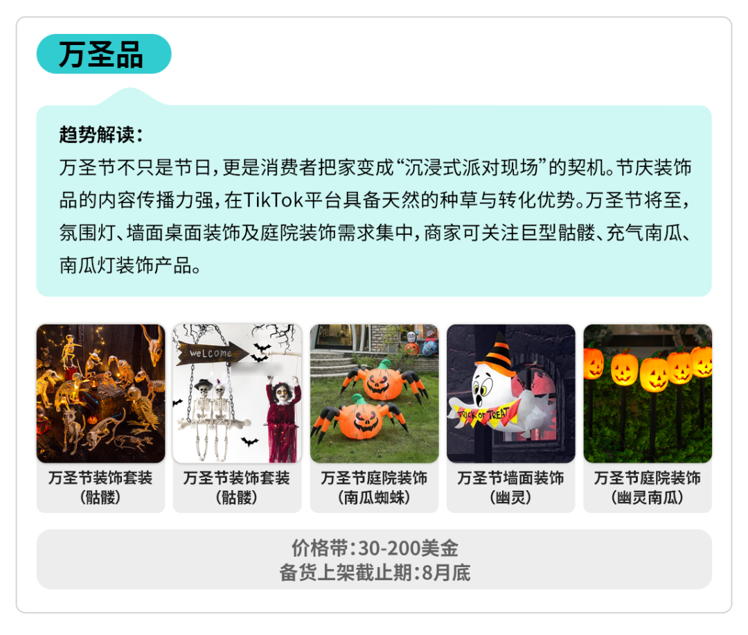 TikTok Shop全托管综合行业秋冬焕新选品指南来袭，打开生活新场景！