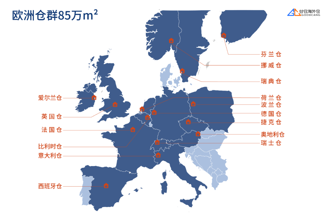 美国宣布新关税生效！谷仓全球260万㎡、美国10大仓群助您赢战旺季