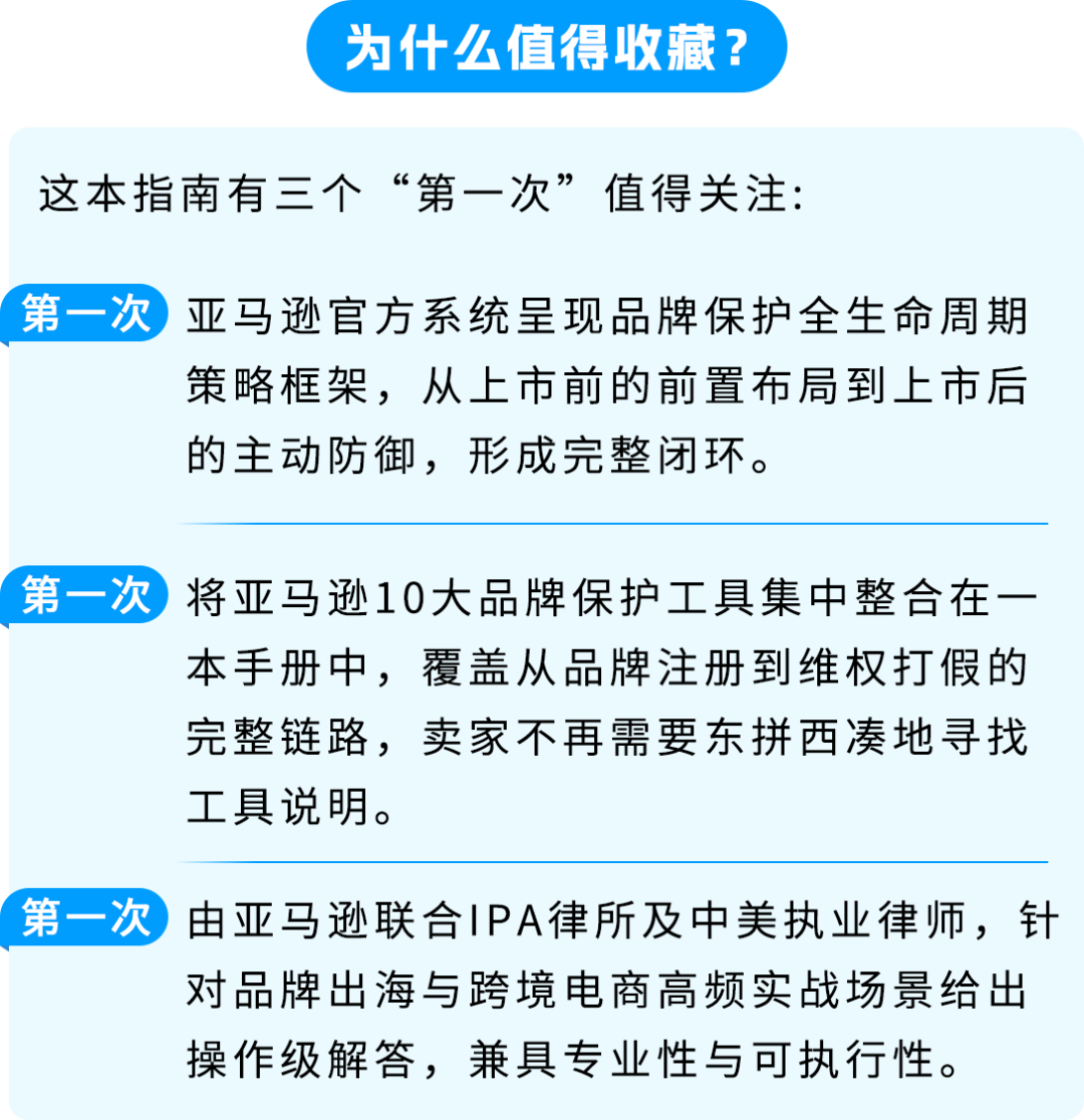 《亚马逊品牌保护与知识产权实操指南》重磅首发!