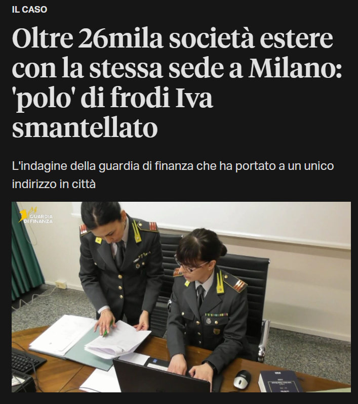 意大利重拳打击:26,000家外国公司被查!跨境卖家必须注意