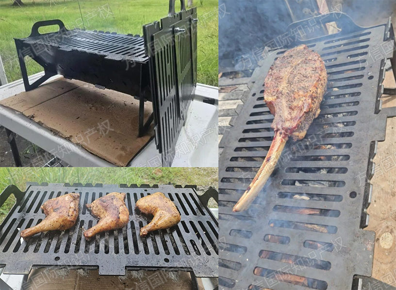 小心这个架子!Slot Grill烧烤炉图片和视频版权TRO!
