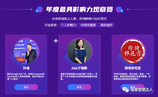 2022观察员年度评选结果揭晓！