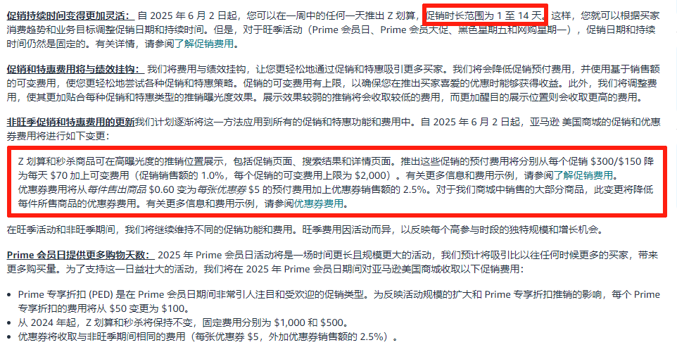 亚马逊促销新规：高退货率产品将不能参加促销