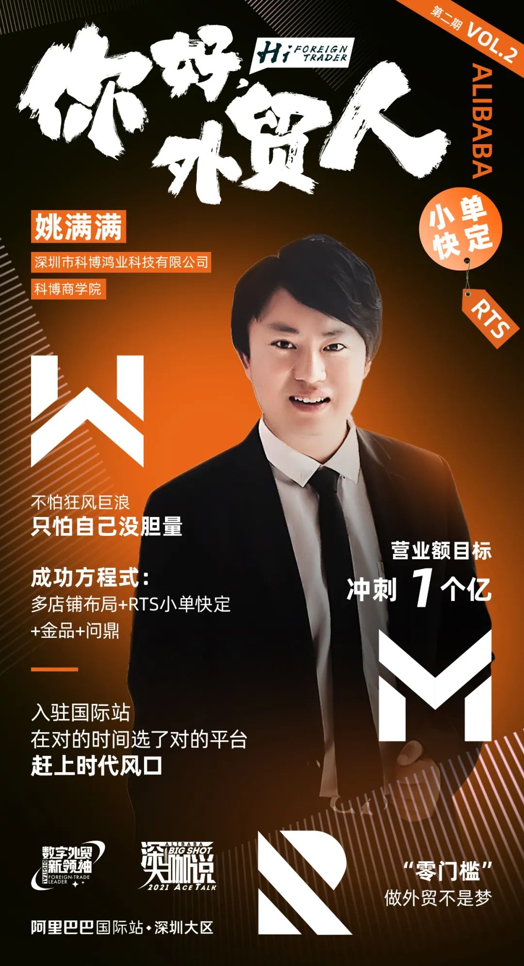 你好外貿(mào)人丨姚滿滿：營業(yè)額一年翻一番，5000萬沖刺1個億！