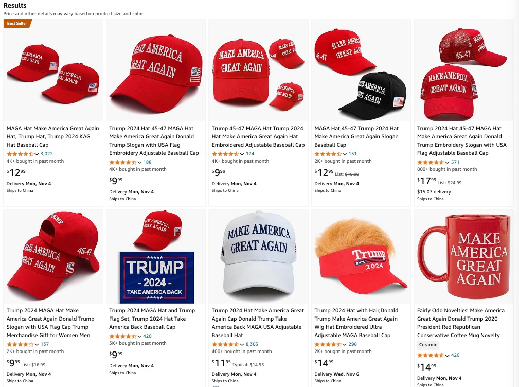 跨境卖家赚麻了？特朗普周边又火了？