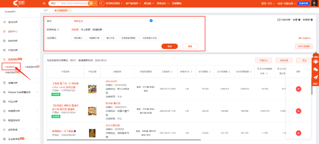 掘金蓝海市场，知虾数据带你实现弯道超车！