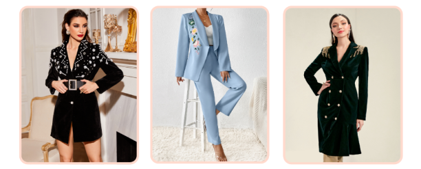 SHEIN官方|女装热招品类抢先看，鱼骨、色丁、网纱类成衣急招中！