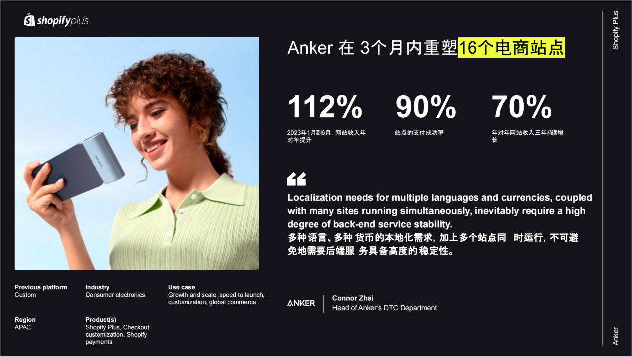 4个例子告诉你2025年Shopify Plus如何帮助独立站卖家提升转化，实现破圈？