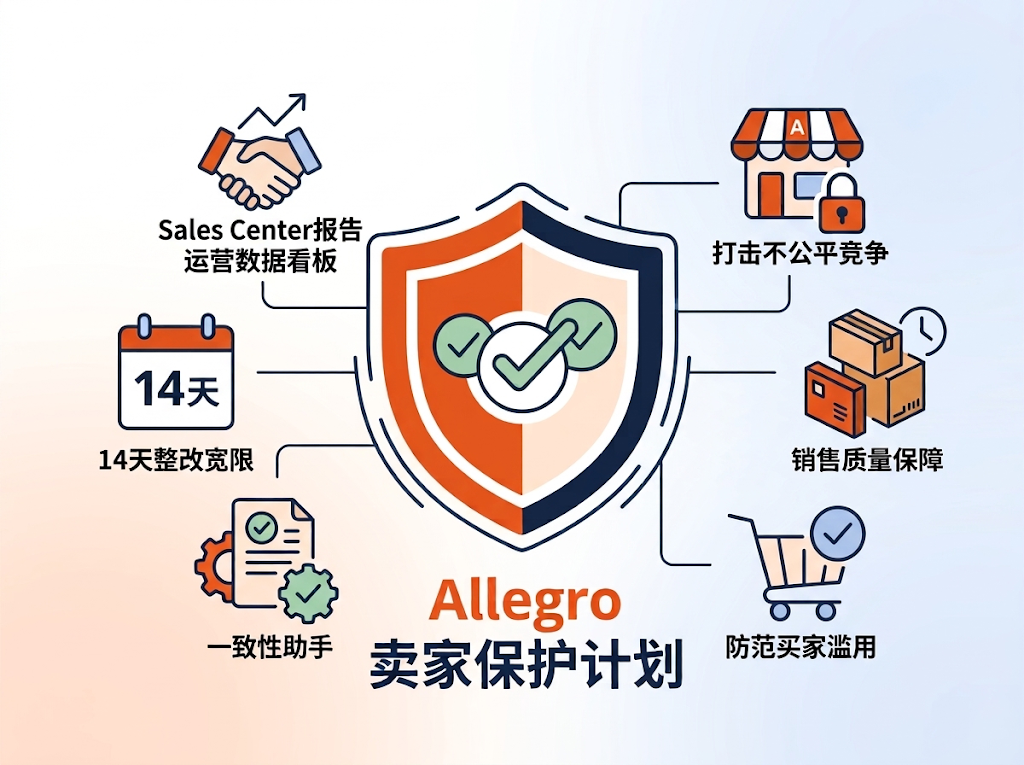 解读Allegro卖家保护计划:三大支柱与赋能工具,破解欧洲跨境合规与风控难题