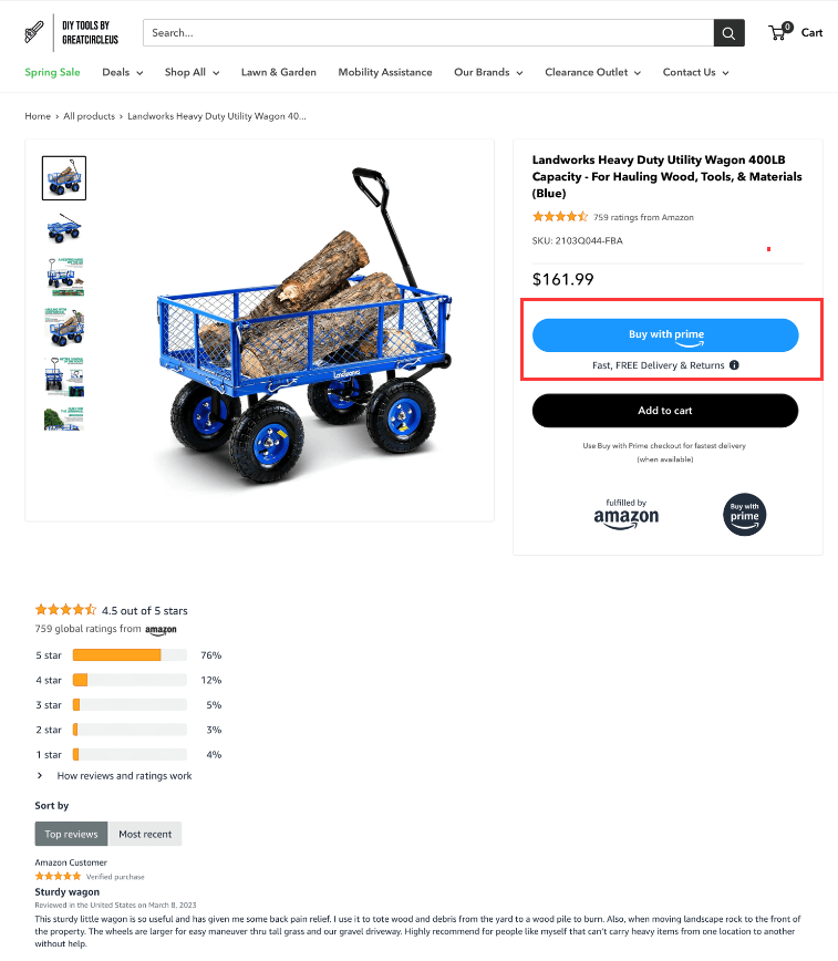 Buy with Prime上线1年，亚马逊对Shopify的“企图”还未达成