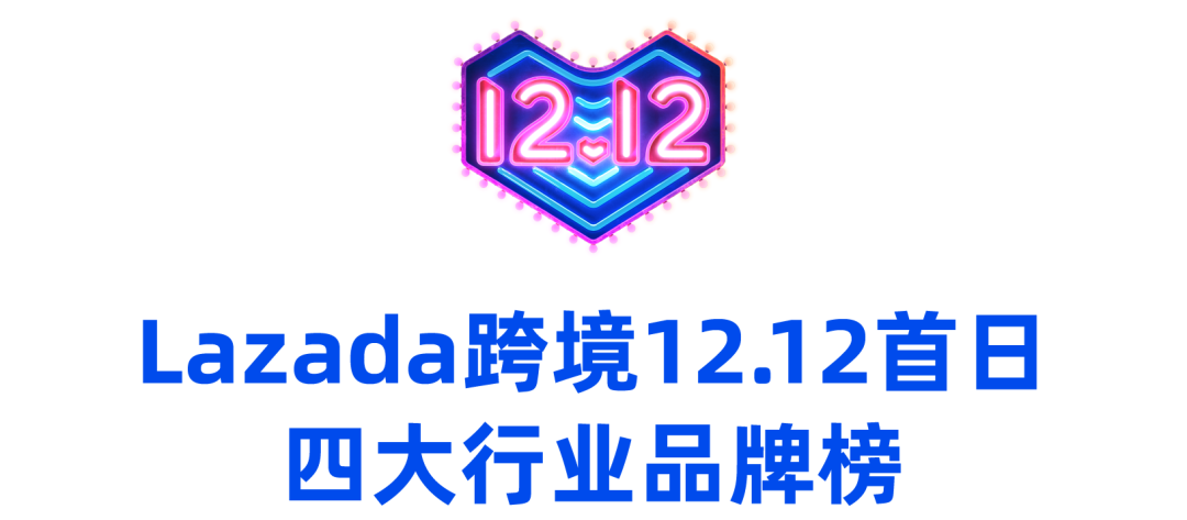 Lazada 12.12前兩小時(shí)消費(fèi)超平日22倍，跨境商家排行榜誰最搶眼？