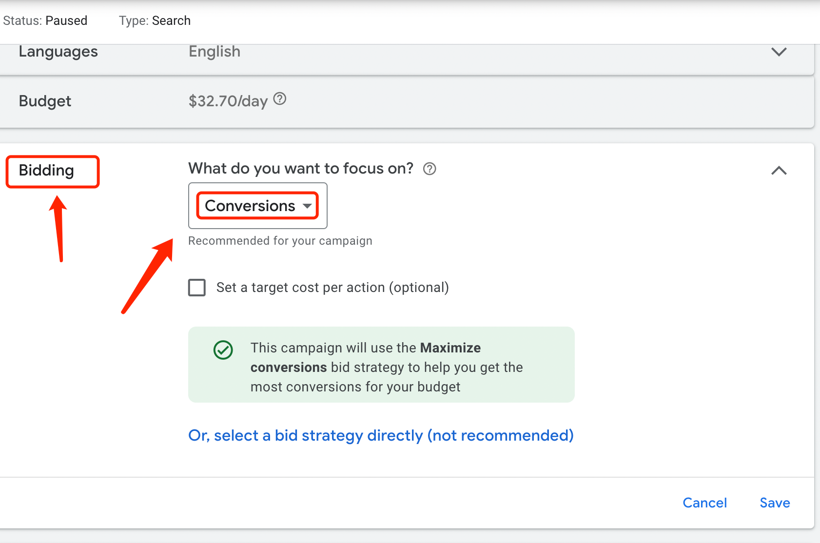 【Google Ads】400个点击，2个询盘，人工出价，应该采用什么出价策略？