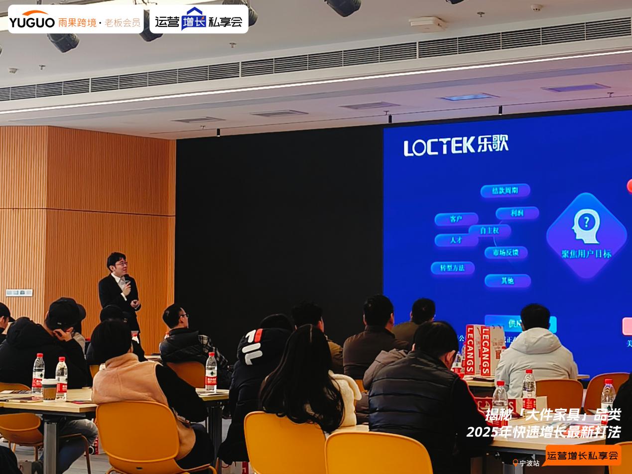 雨果跨境“运营增长私享会”第⑱期：2025年大件家具出海热销趋势及运营打法