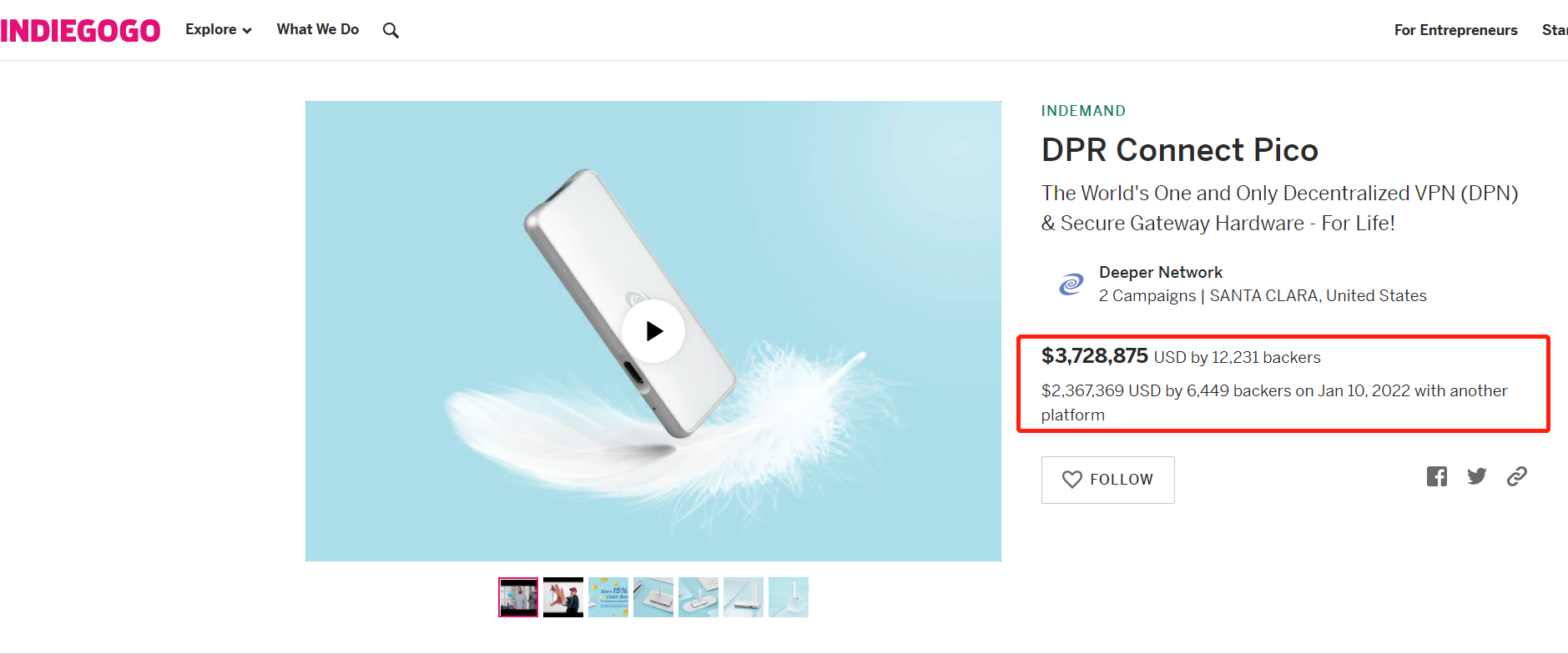 Kickstarter VS Indiegogo如何选？2022海外众筹平台最全对比分析