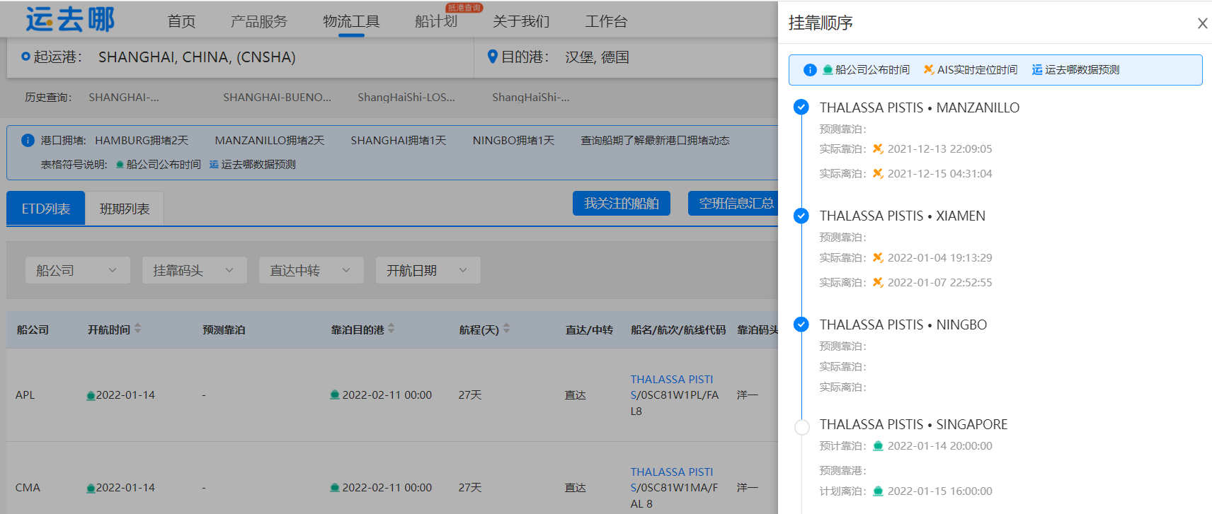 100+艘船在北美港口待泊,停航跳港不断,2022供应链形势仍旧严峻