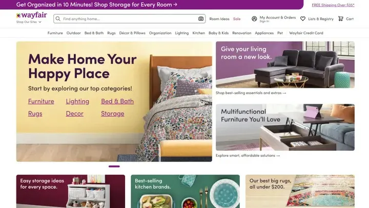 官宣 | 马帮ERP与欧美家居类目平台Wayfair对接成功!限时物流福利大派送!