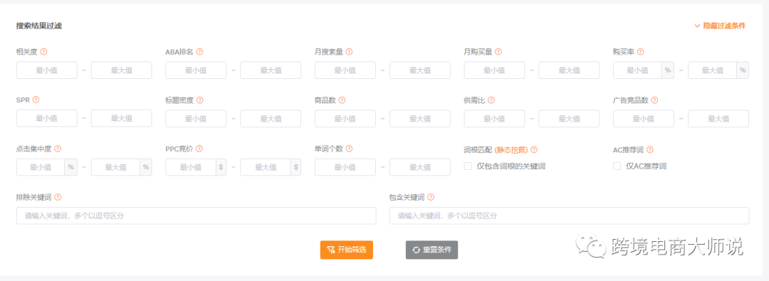 关键词最全指标，与流量割据在此一战！