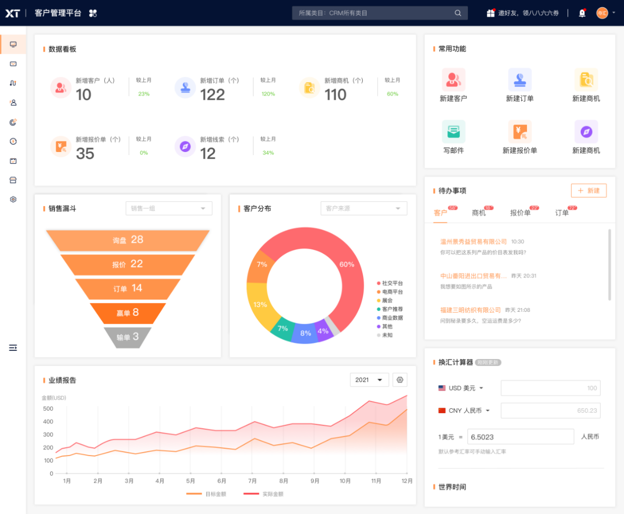 专为外贸SOHO打造!XTransfer旗下安信成CRM启航版重磅上线!