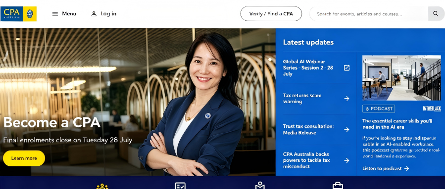 喜报 | 沙之星跨境创始人&CEO Amy Ai正式获得澳洲注册会计师(CPA Australia)资质