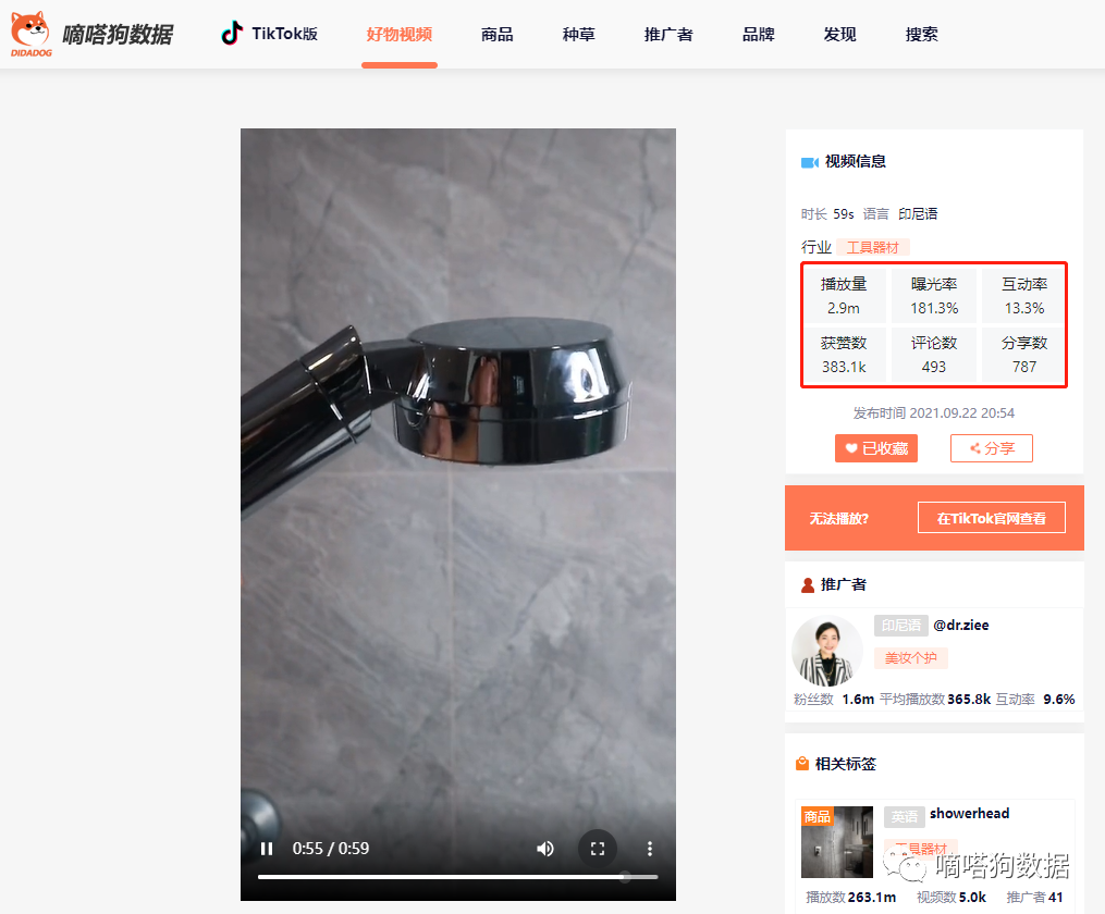TikTok2亿观看的花洒!被老外纷纷要链接的它们有什么魔力?