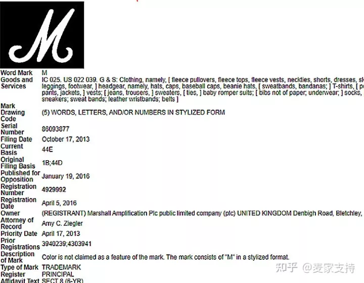商标侵权!持续三年GBC代理英国品牌Marshall马歇尔发案维权,此案暂未冻结卖家账户,迅速下架!