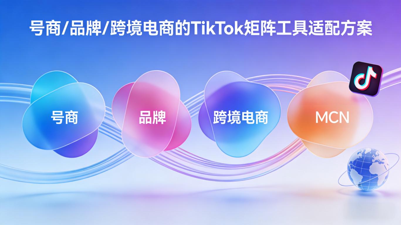 聚焦核心需求：号商品牌跨境电商的TikTok矩阵工具适配方案