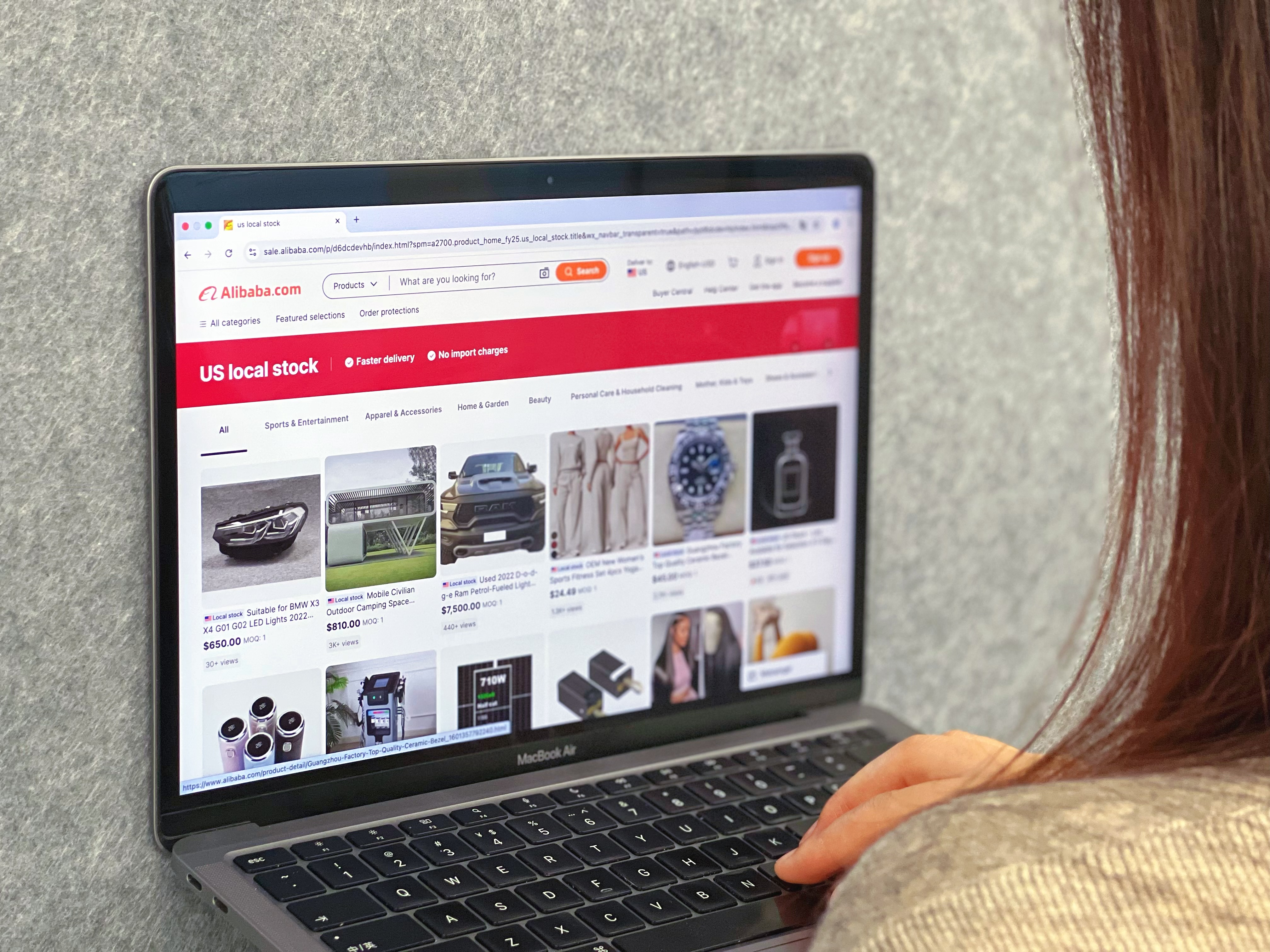 在欧美本地有现货的外贸人,快加入美国购物App第一名:阿里国际站!