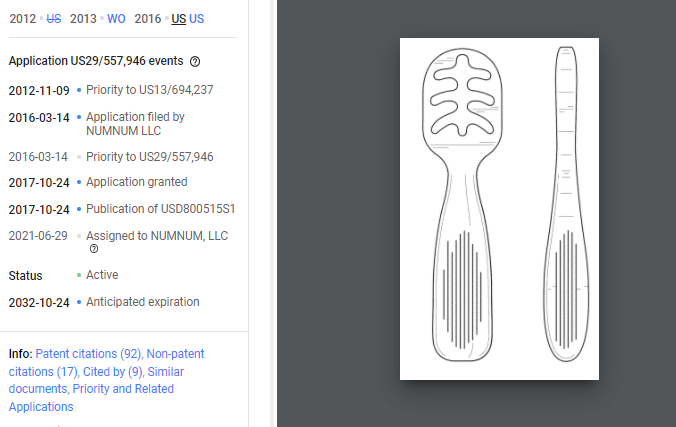 侵权预警,这款儿童餐具多站点侵权!