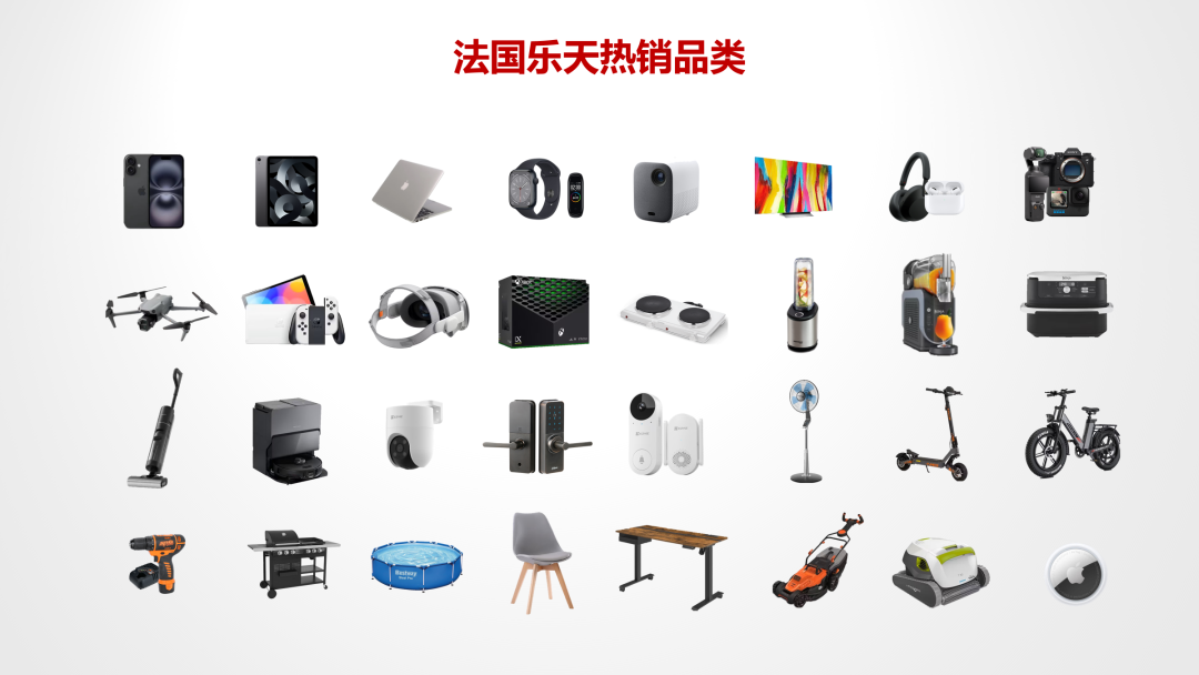法国乐天选品推荐｜爆款品类全解析，把握夏促增长红利！