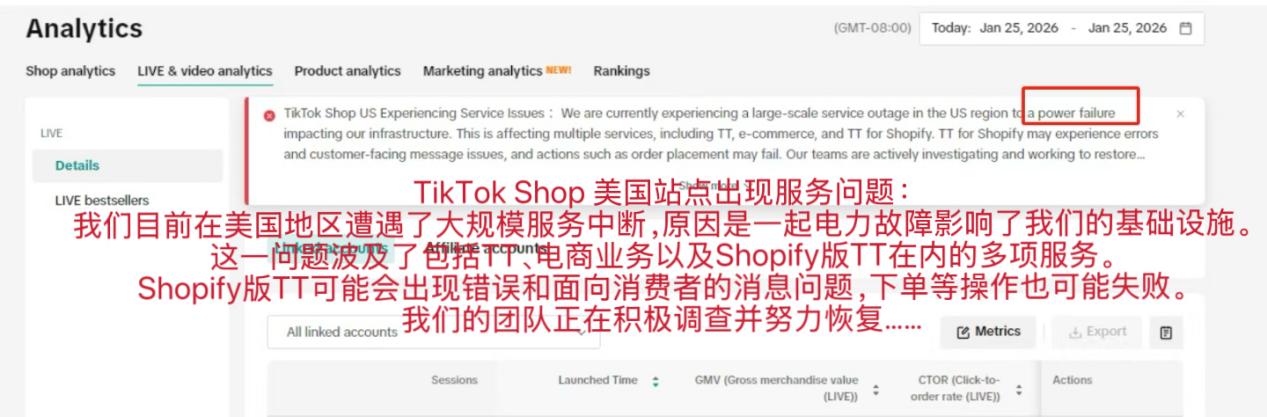 TK 美区服务器宕机 72 小时：跨境卖家遭遇重创，应对与预防指南