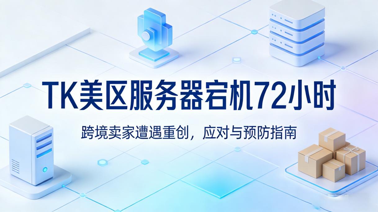 TK 美区服务器宕机 72 小时：跨境卖家遭遇重创，应对与预防指南