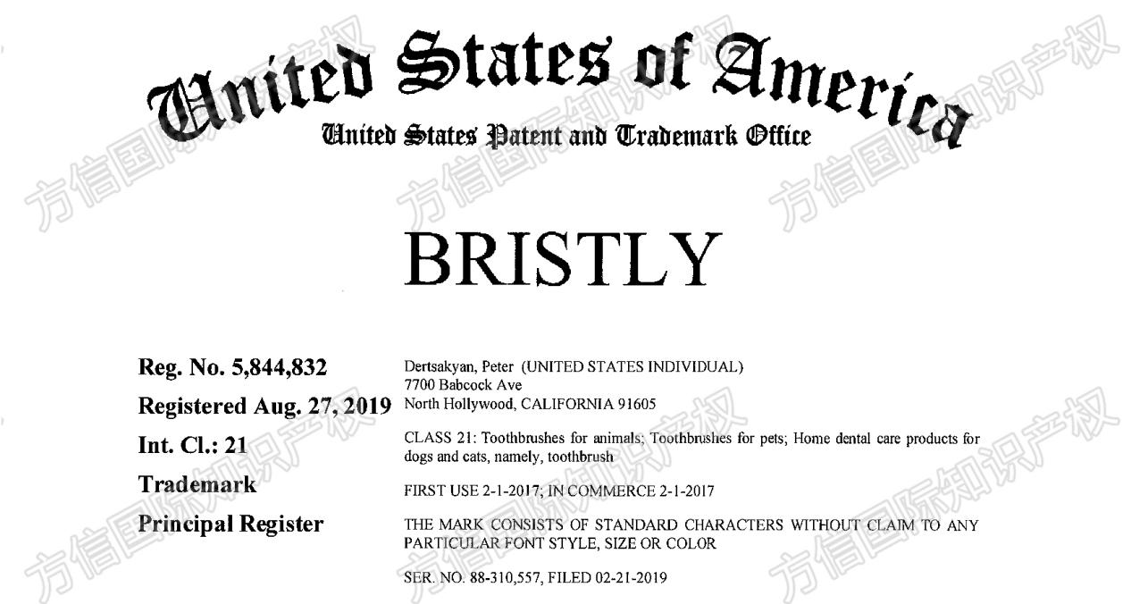 商标专利版权全方位维权！119个卖家中招，Bristly 宠物咀嚼玩具危险！