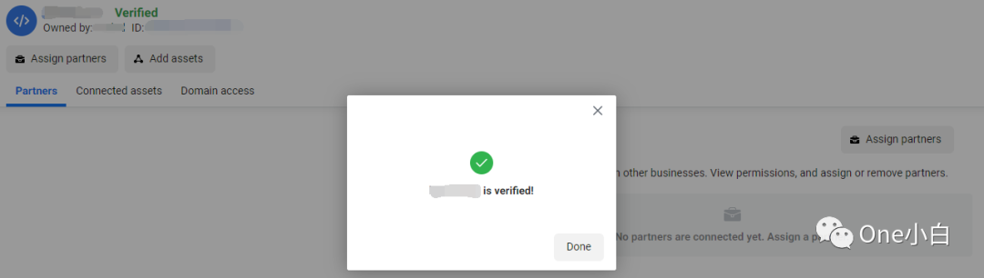 如何创建 Meta 商务管理平台及验证网站域名（英文操作界面）？