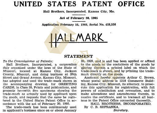 [22-3170]GBC律所代理Hallmark贺曼发案，主要涉及商标侵权，尚未提出TRO[22-cv-3170]
