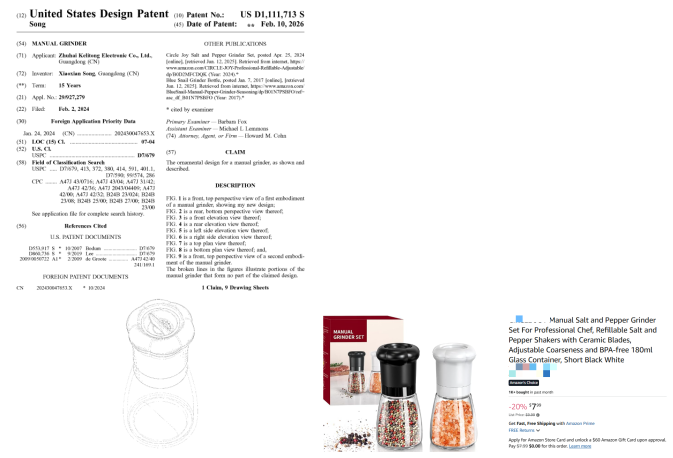 这10款热销产品已有专利，有卖同款的速速下架！