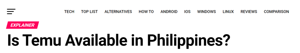 Temu东南亚站一上线就出10万+爆品,瞌睡的人遇到枕头