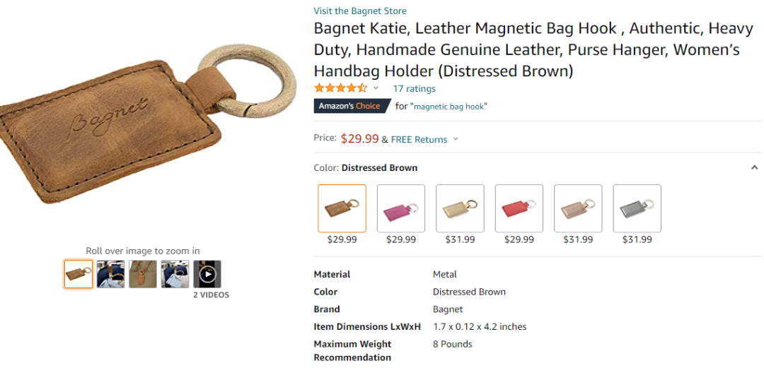 迎来流量高峰！最新TikTok爆款“磁性包钩”，小痛点也蕴藏大商机