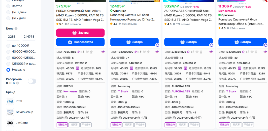 推荐一个好用的ozon平台选品工具