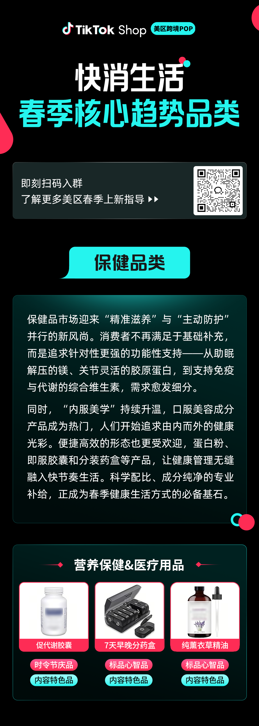 抢占春季爆单先机！TikTok Shop美区跨境POP快消生活选品攻略