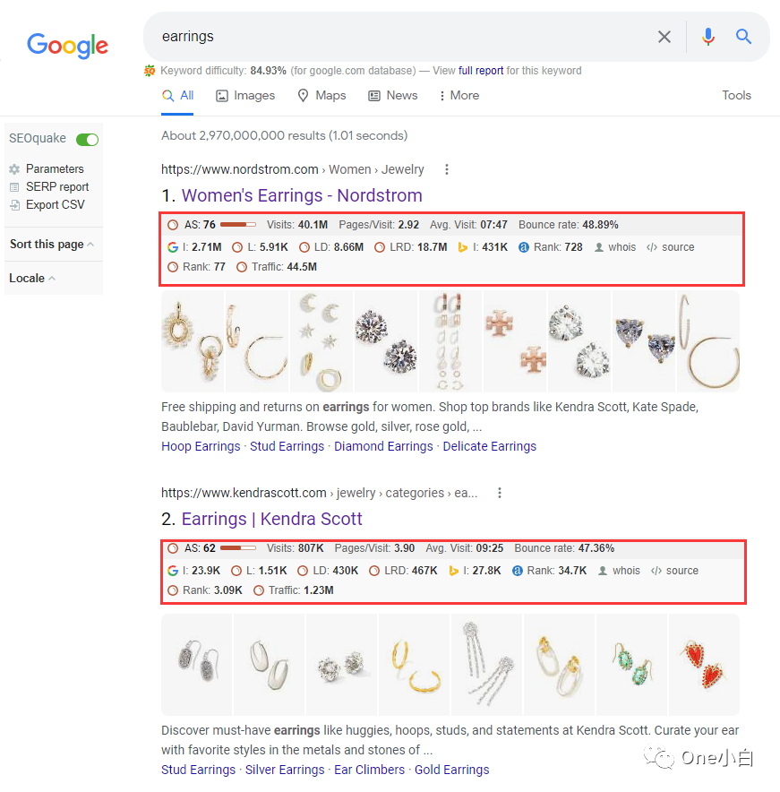 SEO 分析工具 SEOquake 超详细使用教程