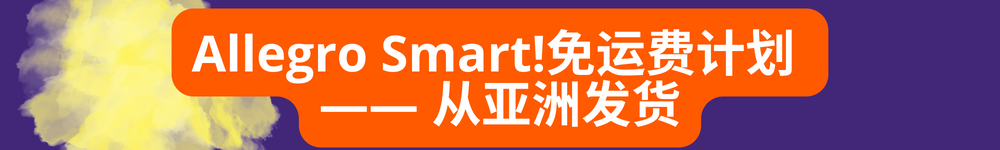 从中国发货的卖家参加Allegro Smart!计划的步骤指南 —— 马上就参加计划！