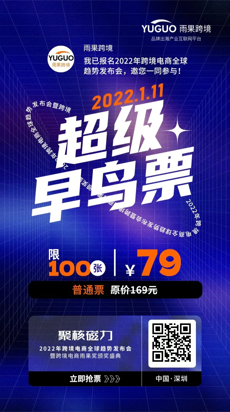 2022年跨境趋势如何？第六届111雨果大会重磅来袭！报名入口已开放！