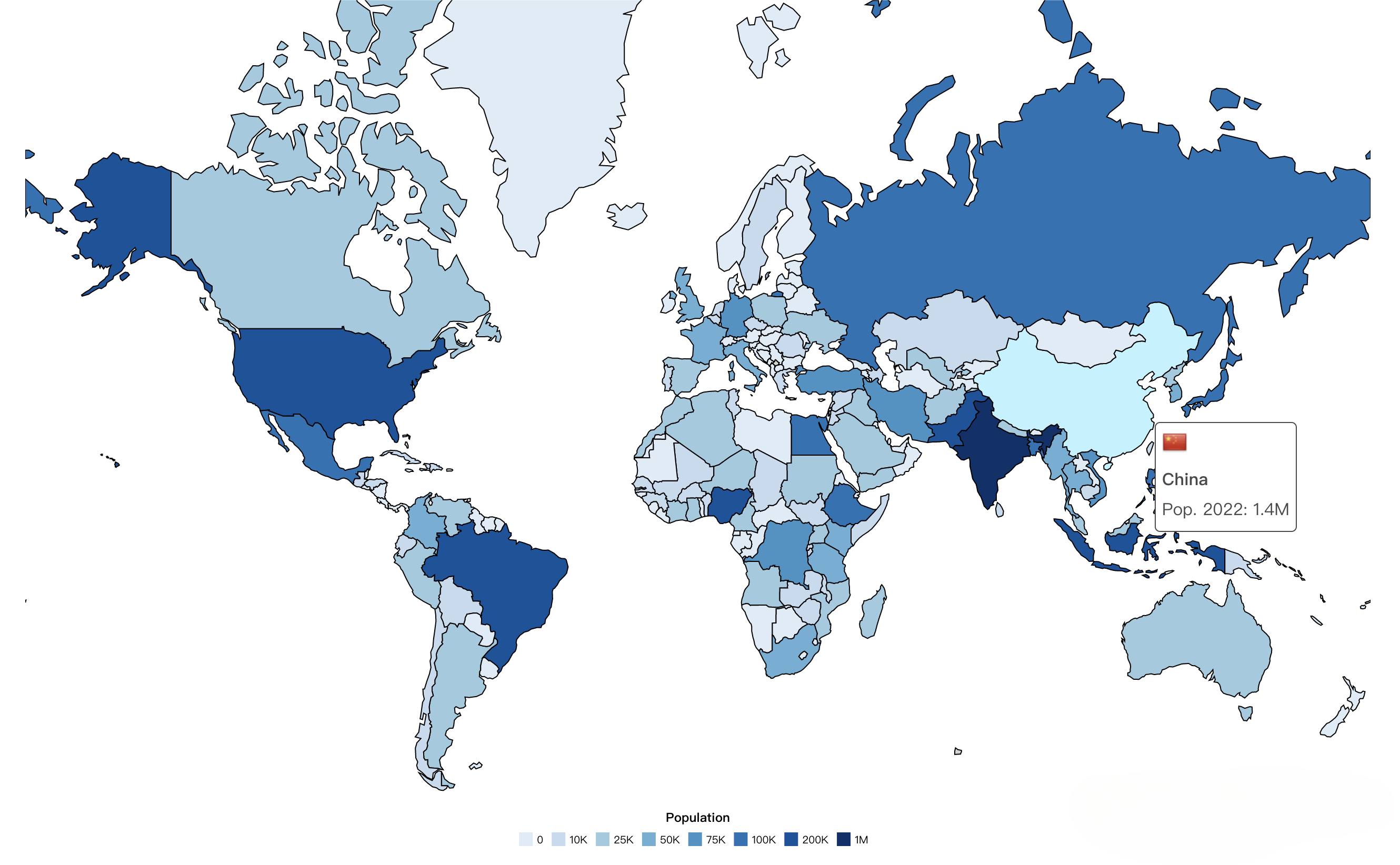 今天世界人口达80亿！外贸市场增量机会在哪里？世界人口Top 20人口增长趋势图！外贸人看完会找到答案！