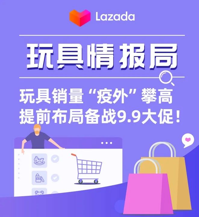 玩具情报局｜玩具销量“疫外”攀高，提前布局备战9.9大促！