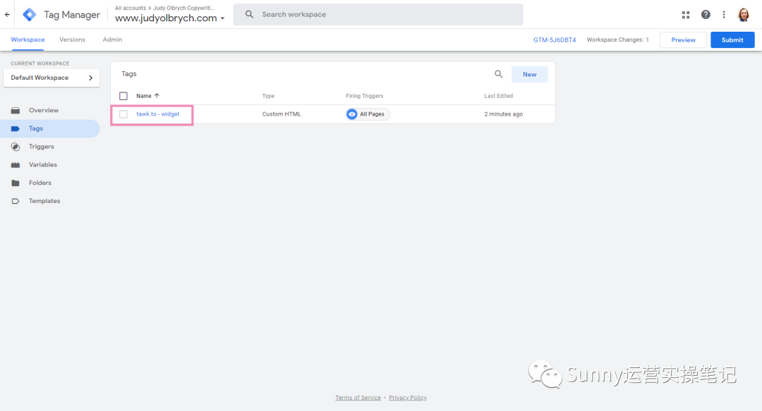 如何追踪tawk.to的聊天追踪流量数据情况?