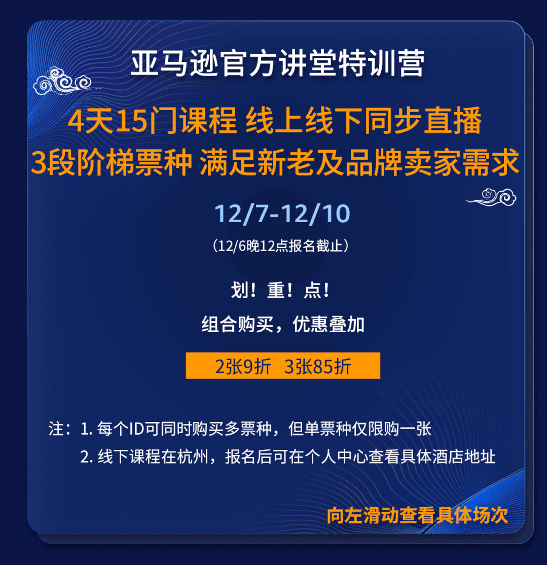 定了！12月5日-10日，亚马逊全球开店2022年度跨境峰会重磅来袭！