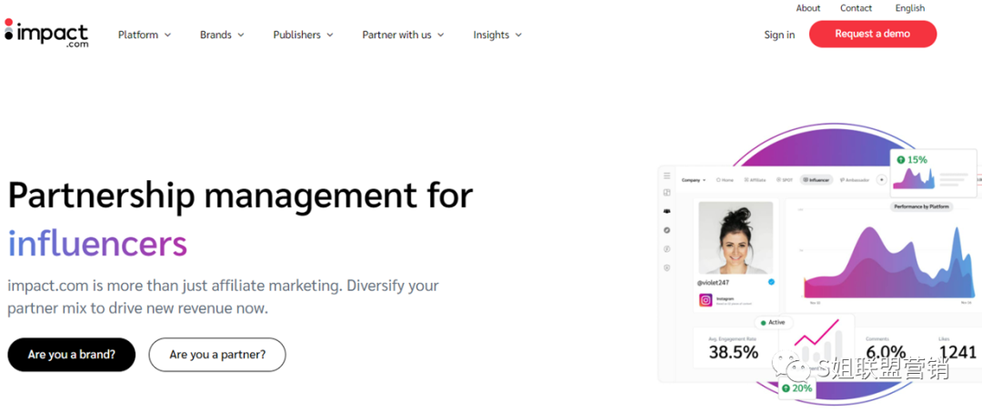 联盟平台Impact开户实操笔记