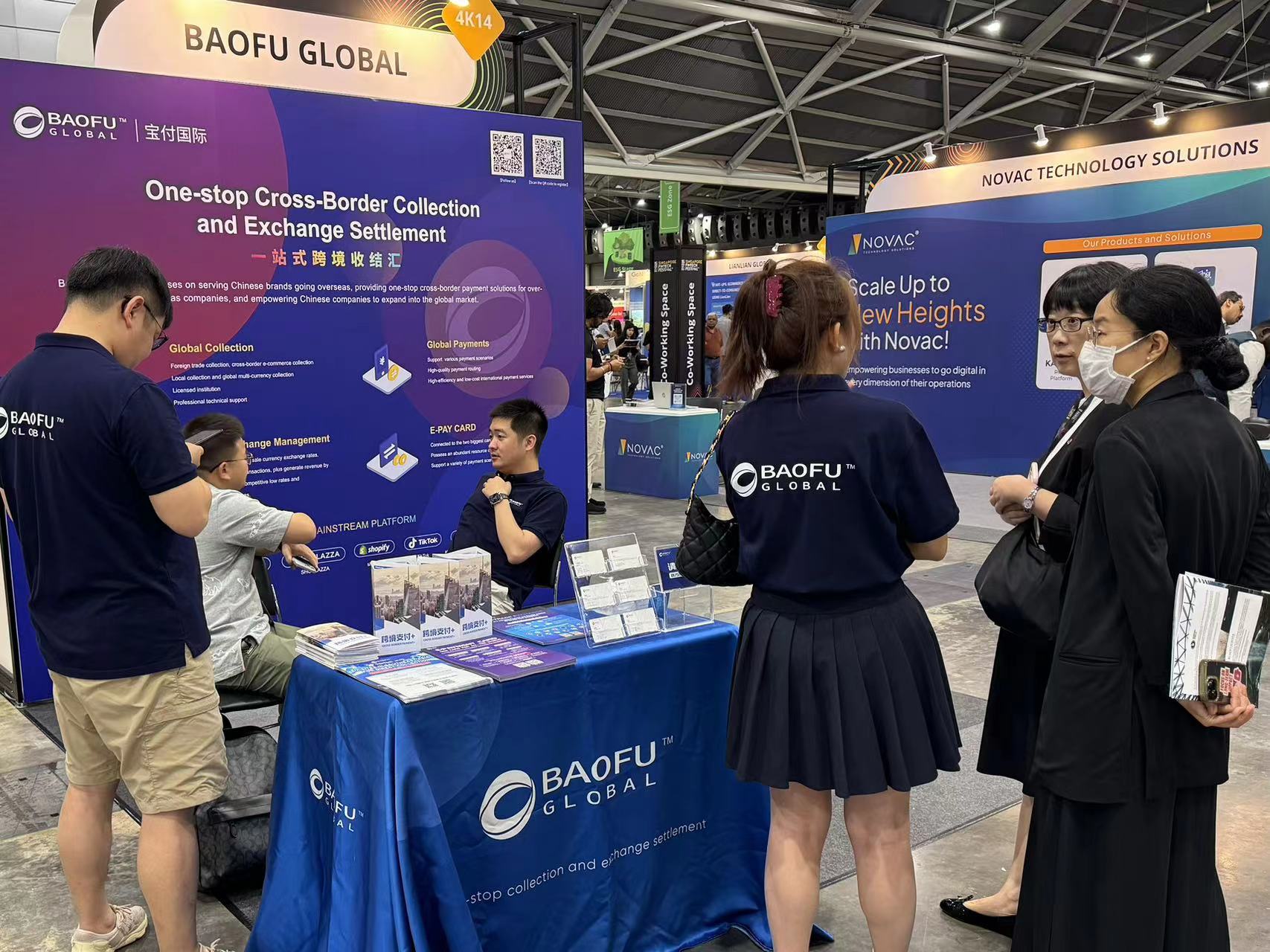 相约狮城，宝付国际亮相新加坡金融科技节