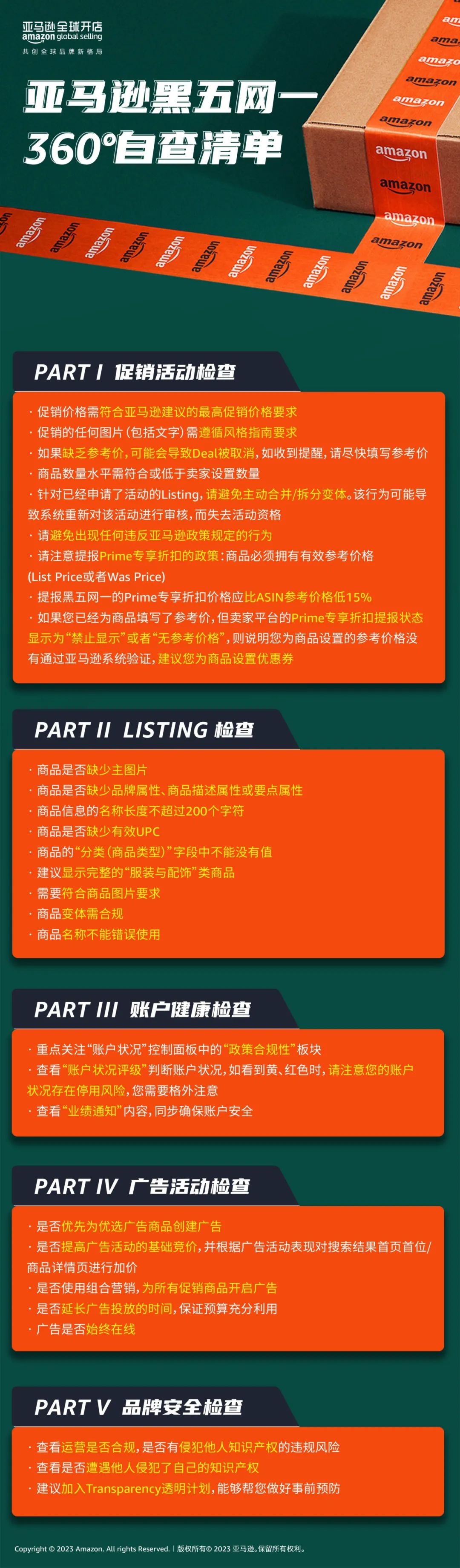 最后1周！亚马逊黑五网一大促隐患排查，请即刻行动！