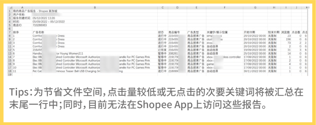 流量效果优化? “关键词列表导出”新功能赶紧用起来